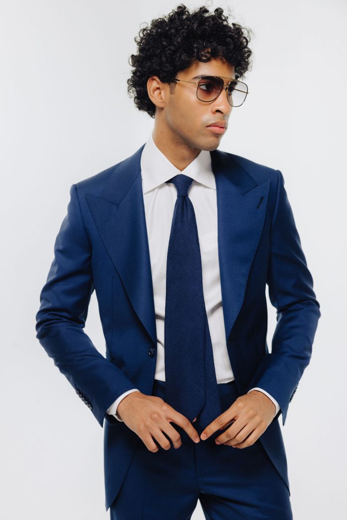 Antar Levar Trinity Blazer on man