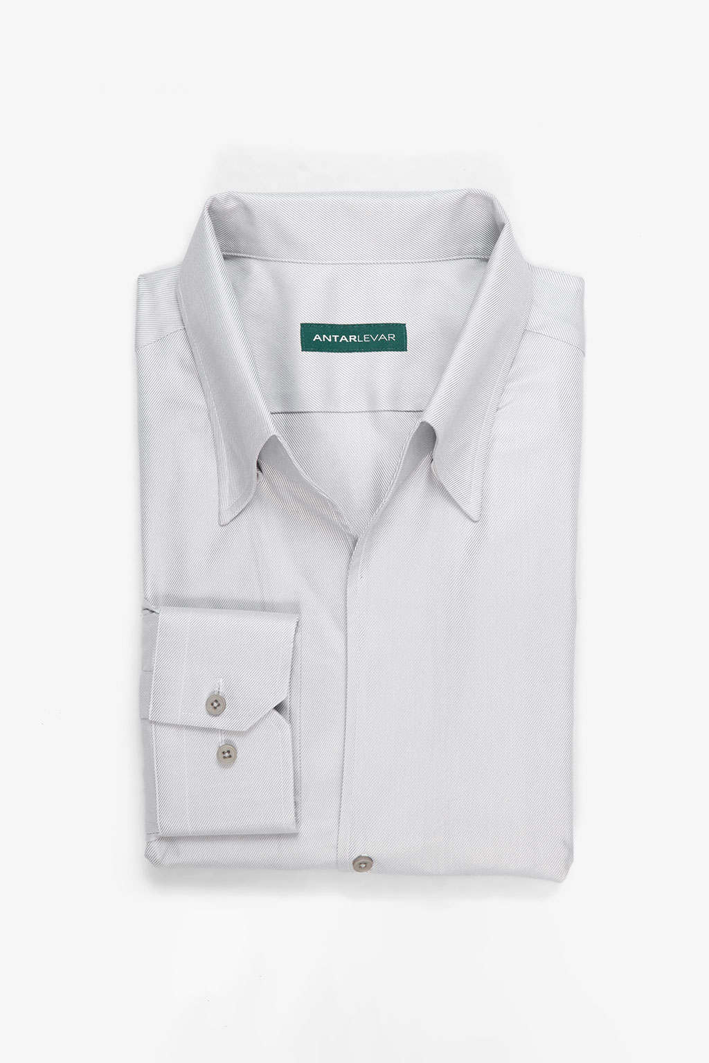 Curved Button Down Collar