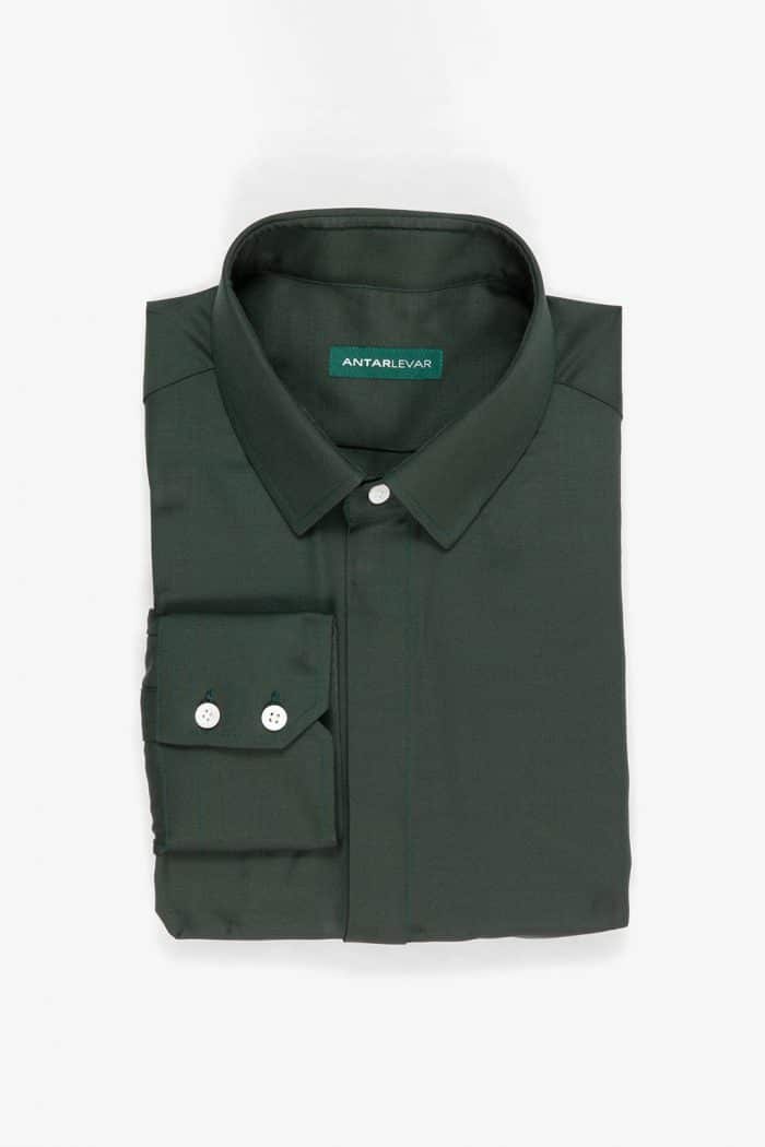 Euro Collar Greene Shirt